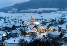 Blick auf Holzhausen
