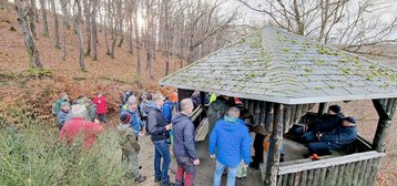 Vom HuG Holzhausen ausgerichteter Grenzgang am 29.12.2022