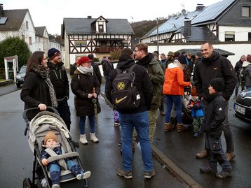 Vom HuG Holzhausen ausgerichteter Grenzgang am 29.12.2022