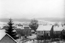 Blick auf Gaststätte Zur Linde