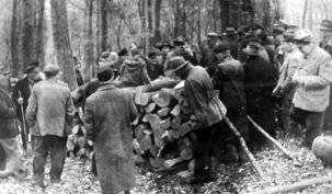 Holzversteigerung 1959