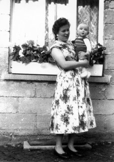 Mariane Groß mit Sohn Ulli