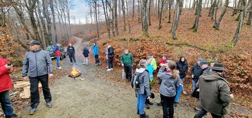 Vom HuG Holzhausen ausgerichteter Grenzgang am 29.12.2022