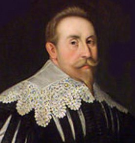 Portrait König Gustav Adolf von Schweden