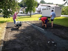 Boulebahnreparatur 2018