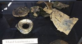 Glasflaschenhals