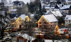 Blick auf den Nikolausmarkt 2023