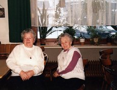Martha Sandke und Frieda Beer (Köhler)