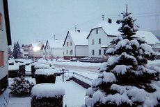 Winter in der Beilsteiner Straße