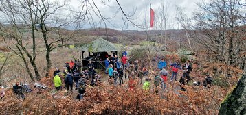 Vom HuG Holzhausen ausgerichteter Grenzgang am 29.12.2022