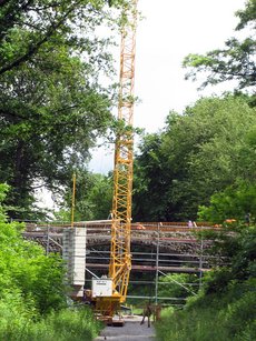 Viaduktsanierung, Juni 2017