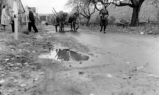 Die Bleisteiner Straße Mitte der 1950er Jahre