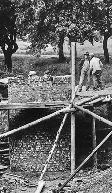 Brunnenbau im Flurstück 'Vor der Mauer' (Nähe Steimel)