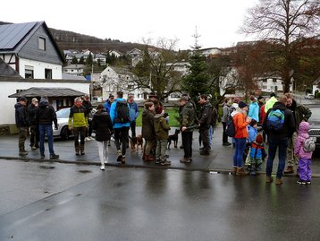 Vom HuG Holzhausen ausgerichteter Grenzgang am 29.12.2022
