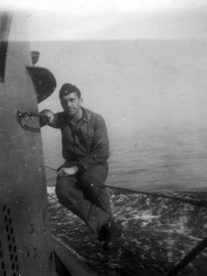 Robert Sturm auf hoher See