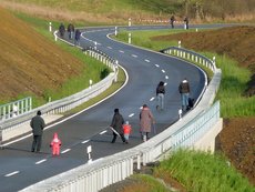 Öffnung Umgehungsstraße Holzhausen L3282, Dezember 2009