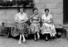 v. li.: Hilde Becker, Gerlinde Gelzenleuchter, Margot Schäfer