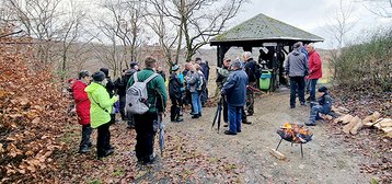 Vom HuG Holzhausen ausgerichteter Grenzgang am 29.12.2022